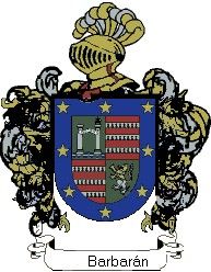 Escudo del apellido Barbarán