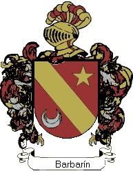 Escudo del apellido Barbarín