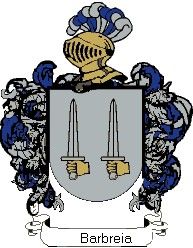 Escudo del apellido Barbreia