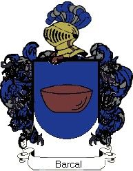 Escudo del apellido Barcal