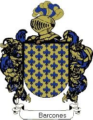 Escudo del apellido Barcones