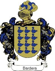 Escudo del apellido Bardera