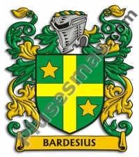 Escudo del apellido Bardesius