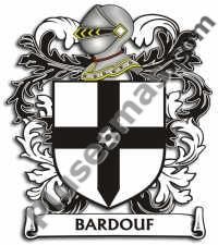 Escudo del apellido Bardouf