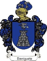 Escudo del apellido Barriguete