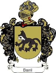 Escudo del apellido Barril