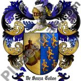 Escudo del apellido Cobos de Souza