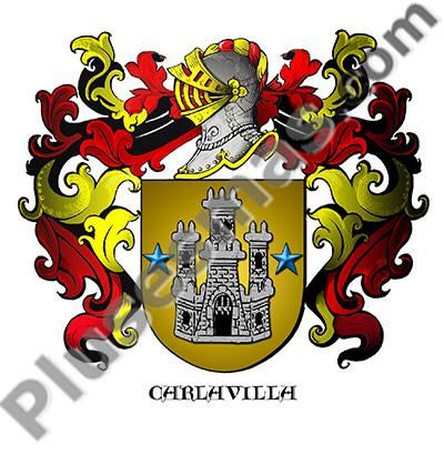 Escudo del apellido Carlavilla