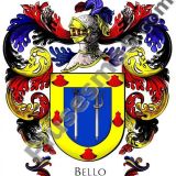 Escudo del apellido Bello