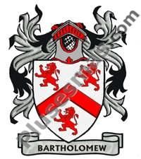 Escudo del apellido Bartholomew