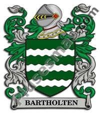 Escudo del apellido Bartholten