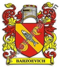 Escudo del apellido Barzoevich