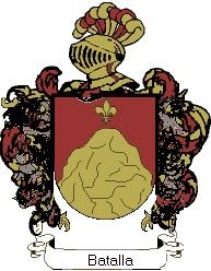 Escudo del apellido Batalla