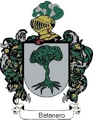 Escudo del apellido Batanero