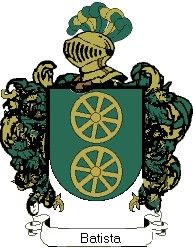 Escudo del apellido Batista