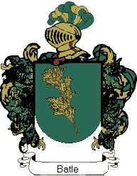 Escudo del apellido Batle