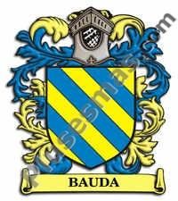 Escudo del apellido Bauda