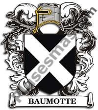 Escudo del apellido Baumotte