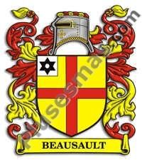 Escudo del apellido Beausault