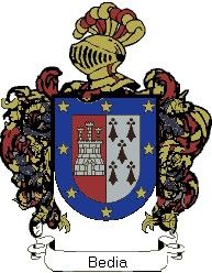 Escudo del apellido Bedia