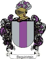 Escudo del apellido Beguiristain