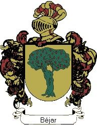 Escudo del apellido Béjar