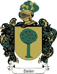 Escudo del apellido Belén