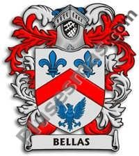 Escudo del apellido Bellas