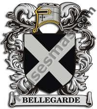 Escudo del apellido Bellegarde