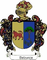 Escudo del apellido Belzunce