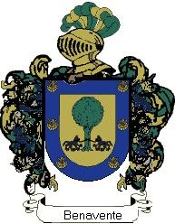 Escudo del apellido Benavente