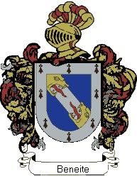 Escudo del apellido Beneite