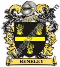 Escudo del apellido Beneley