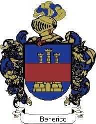 Escudo del apellido Benerico