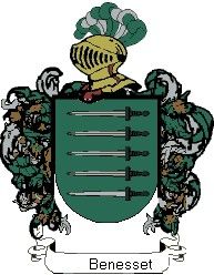 Escudo del apellido Benesset