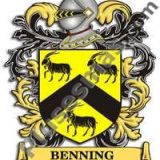 Escudo del apellido Benning