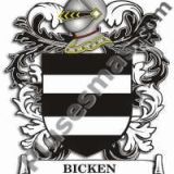 Escudo del apellido Bicken