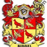 Escudo del apellido Biddel