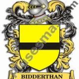 Escudo del apellido Bidderthan