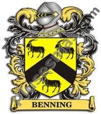 Escudo del apellido Benning