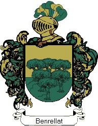 Escudo del apellido Benrellat