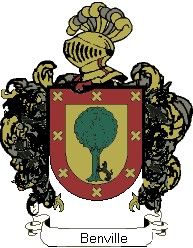 Escudo del apellido Benville