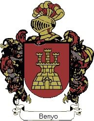 Escudo del apellido Benyo