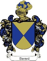 Escudo del apellido Berard