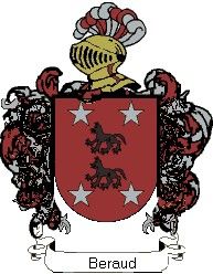 Escudo del apellido Beraud