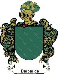 Escudo del apellido Berberide