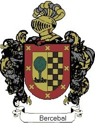 Escudo del apellido Bercebal