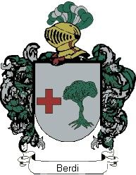 Escudo del apellido Berdi