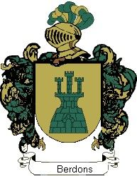 Escudo del apellido Berdons