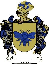 Escudo del apellido Berdu